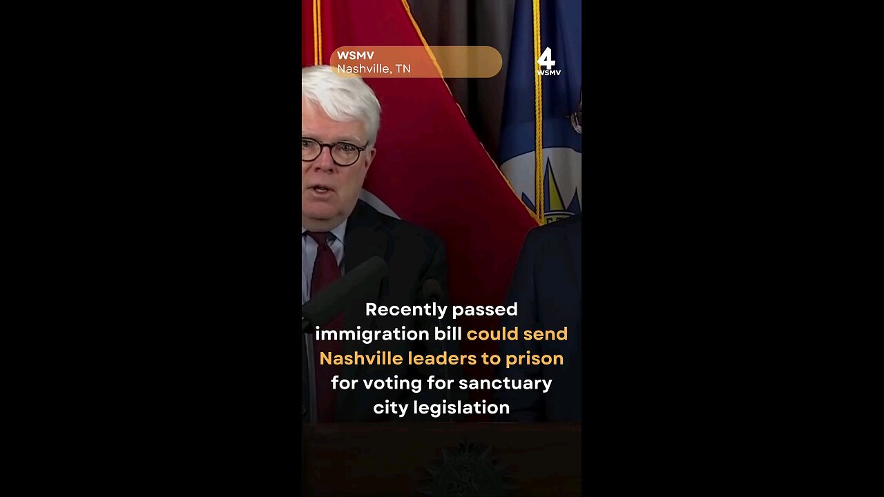 Tennessee Politicians Face Prison Time for Sanctuary City Votes 🚔🏛️