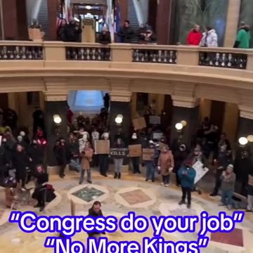 НЯМА КРАЛ - ПРОТЕСТ В КОНГРЕСА В САЩ