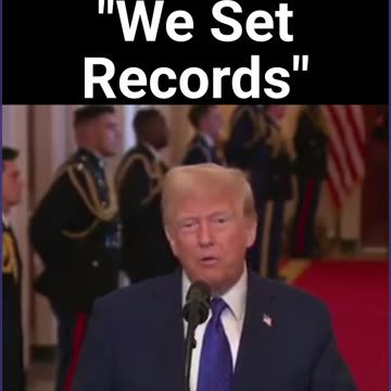 "We Set Records"