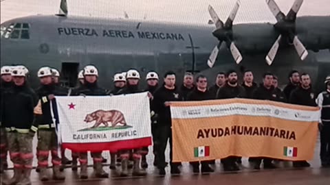 Mexico sends firefighters to California