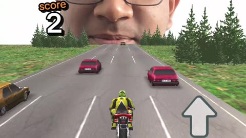 Playing MotoGP #motogp #roadrage #bikers #bikerace #bikegame