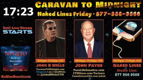 Naked Lines Friday - John B Wells LIVE