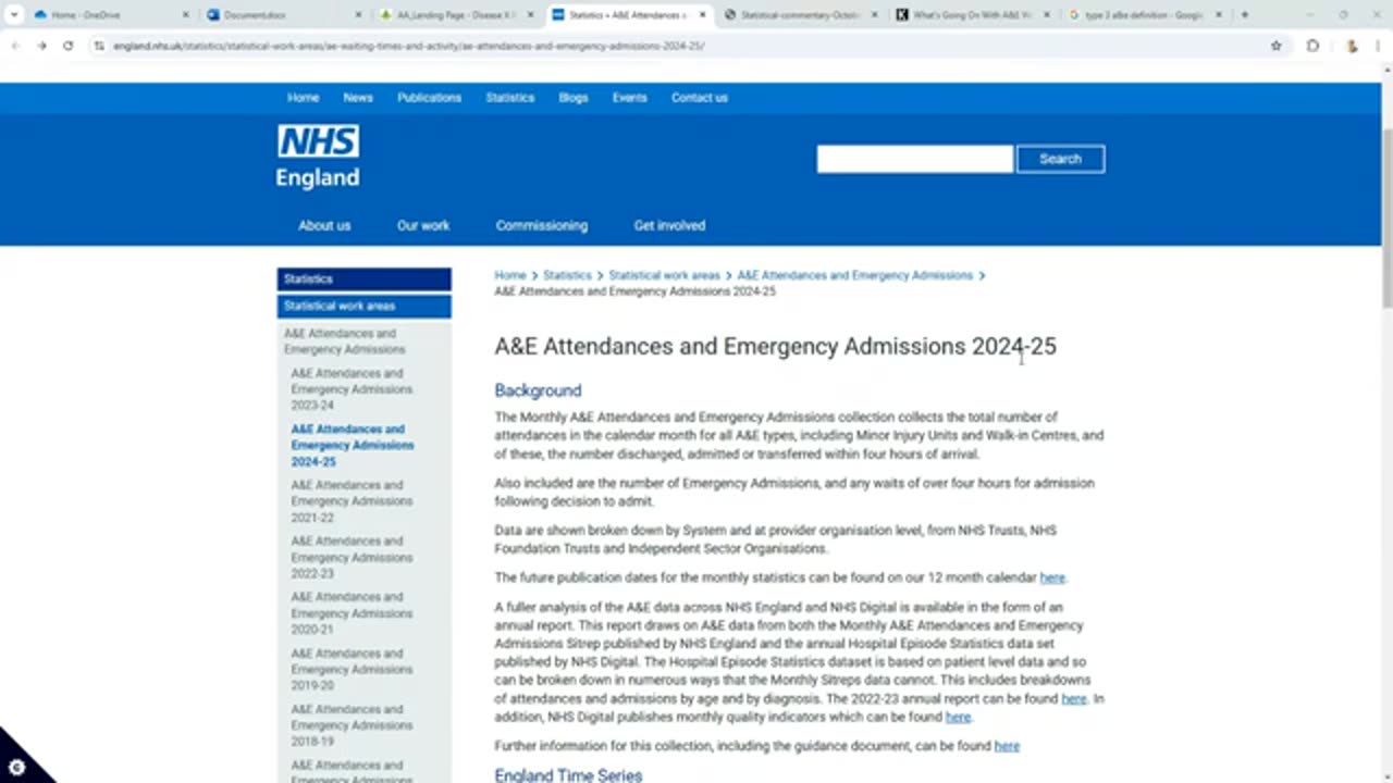 A&E DEPARTMENTS (Vejon Health | 2024-12-07)