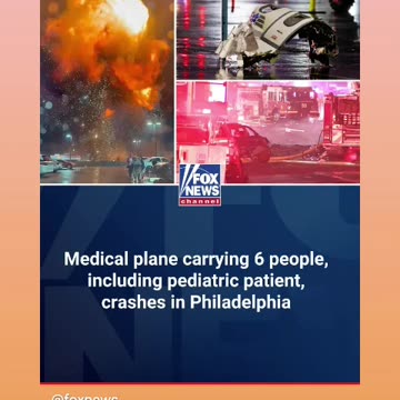 Medical planes crashed into Philadelphia no suvivors 02/02/25🙏🕊