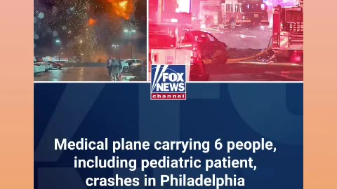 Medical planes crashed into Philadelphia no suvivors 02/02/25🙏🕊