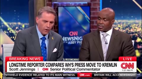 Scott Jennings lays out the facts as CNN panel seethes over WH press access