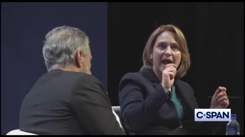 Jon Stewart Engages U.S. Deputy Secretary of Defense Kathleen Hicks "That's F-ing Corruption" Media Cuts