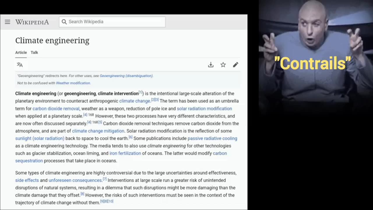 Geoengineering: CLIMATE CHANGE.