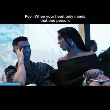 Cristiano Ronaldo in love