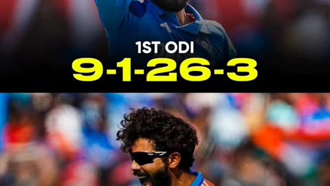 Sir Ravindra Jadeja has taken 6 wickets in two matches of ODI against England. Hats off to him.