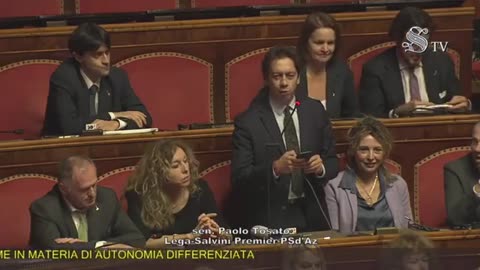 Tosato - Intervento in Senato (29.01.25)