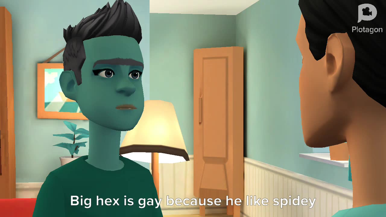 Vanellope and branch talk about big hex/grounded