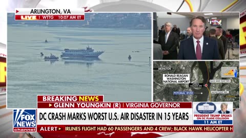 Gov. Youngkin on DC plane crash_ Something went 'massively wrong'