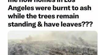 Wildfires In Los Angles is all part of a bigger plan