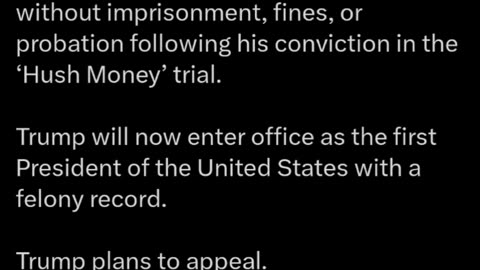 Trump is not going to prison 😂