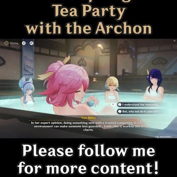 Hot Spring Tea Part with Archon 5