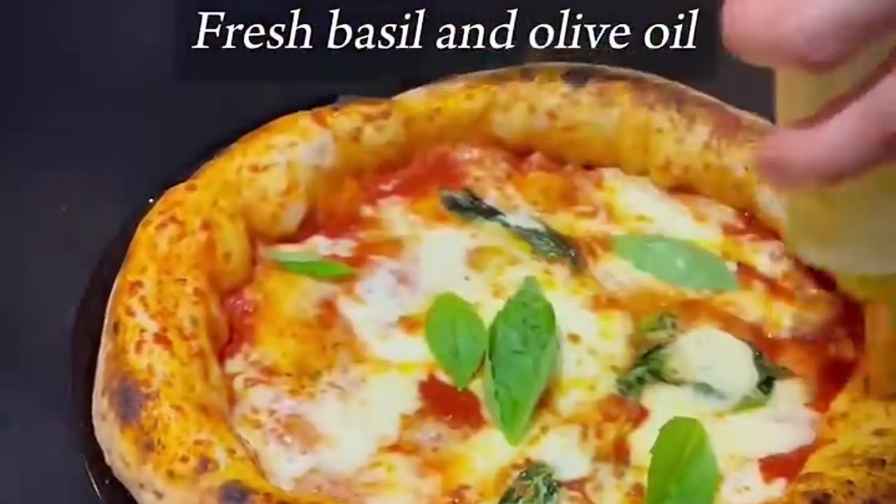 Try to make perfect margarita pizza ....