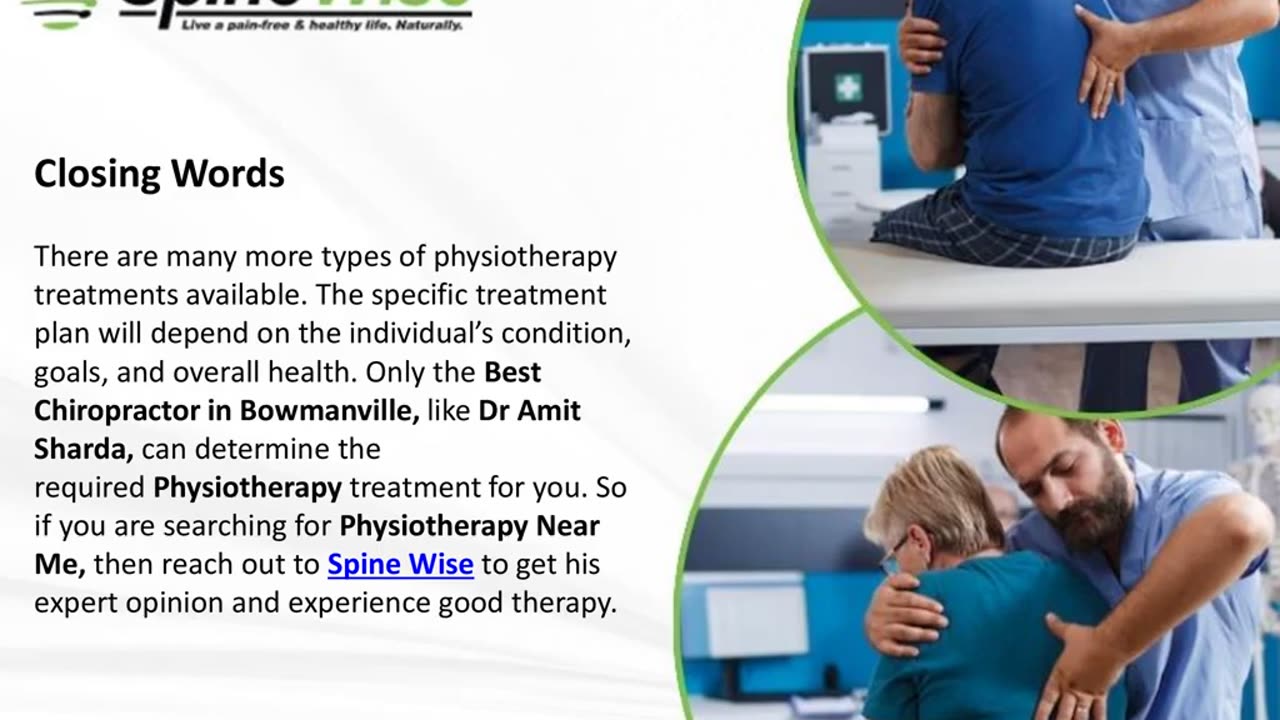 How Do Various Types Of Physiotherapy Treatments Work