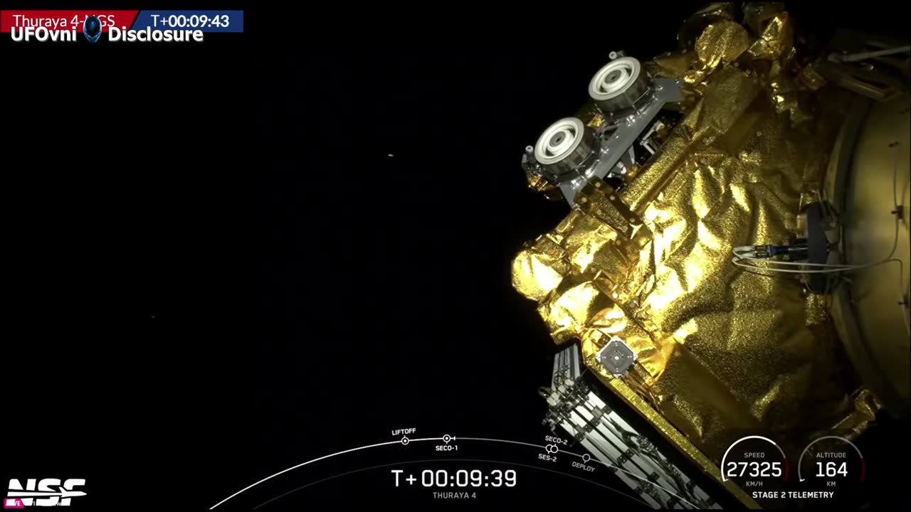 Quelque chose d'étrange se produit sur l'écran du lanceur de fusée Falcon 9 de SpaceX