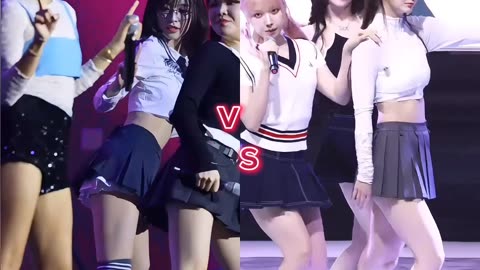 Sullyoon from NMIXX and Arin from OH MY GIRL compete in the K-pop beauty and dance competition. 😆