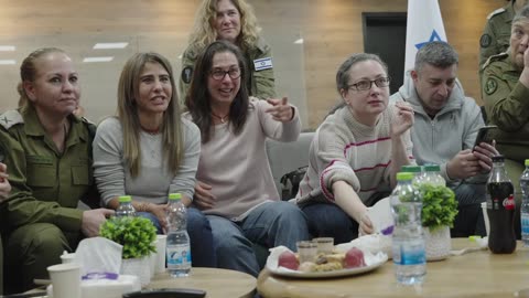 The families of released hostage soldiers
