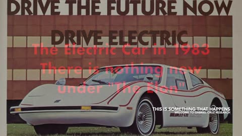 Bradley GT Electric Car in 1983 | Nothing New Under The Elon | Michael Franzese's Mausoleum (1983)