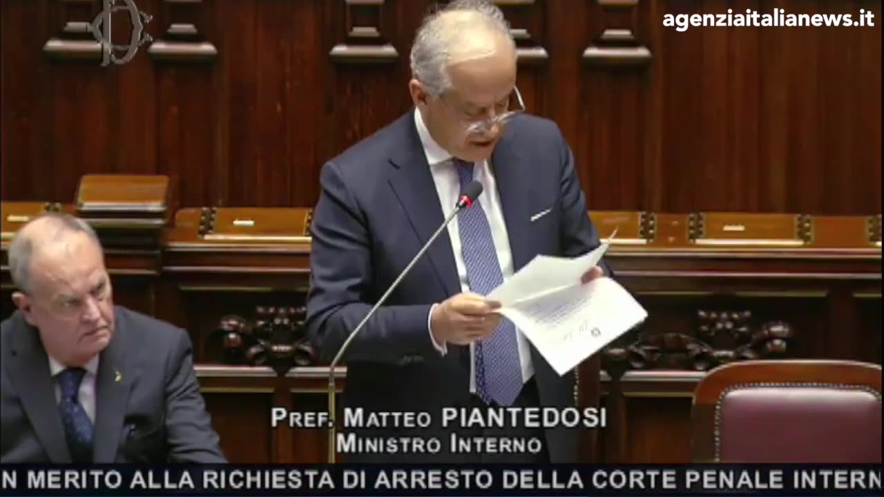 Roma - Caso Almasri, l'informativa del ministro Piantedosi alla Camera (05.02.25)