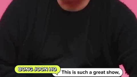 Bong Joon Ho names BLACKPINK his favorite K-pop group.