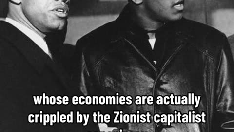 Malcom X explains the connection between Zionism and Colonialism