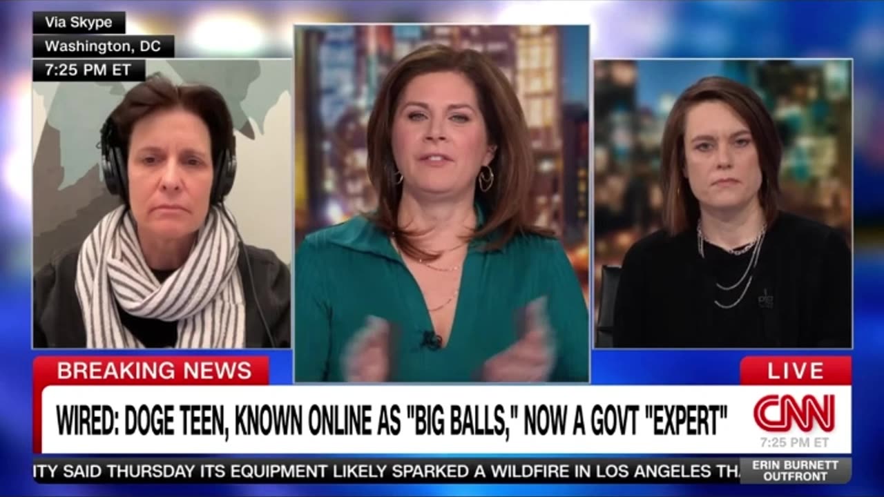 CNN Talker Suggests Referring To DOGE Employee As "Big Balls"