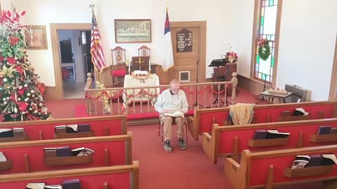 Vernon Chapel Bible Study (John Ch.20-21+Acts Ch.1-2 The Holy Spirit) led by Woody Sadler 1/8/2025