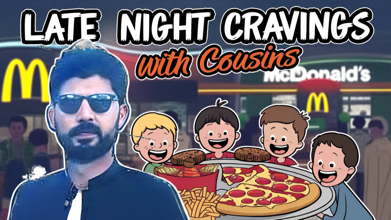 LATE NIGHT CRAVINGS WITH COUSINS | BILAL MARTH | MARTH 7