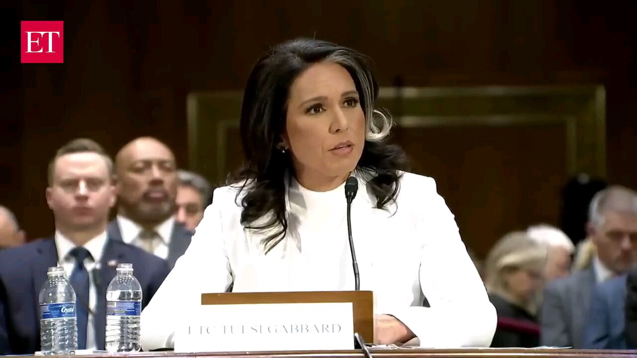 Gabbard introduced bill to pardon Snowden. Tucker wants her to be DNI so she can destroy America by revealing secrets with impunity.