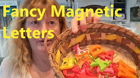 Get Some Magnetic Letters and let's get craftin'!