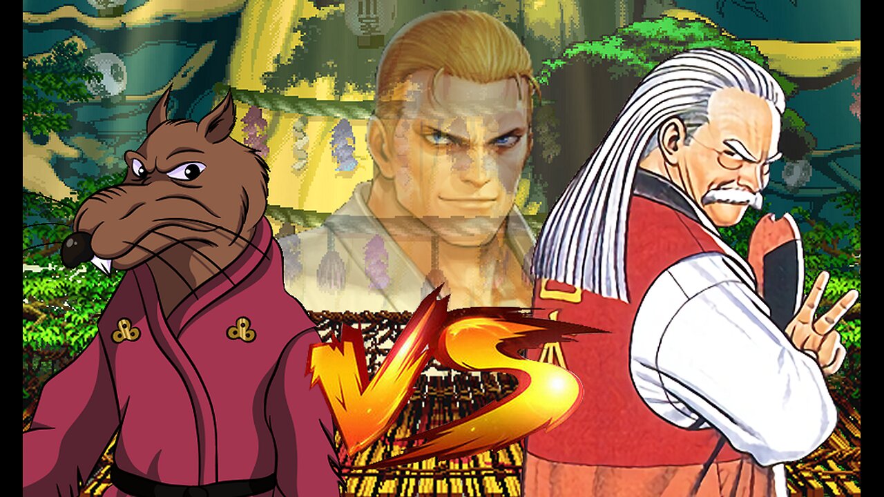 [QUICK-ie FIGHTS] #067: Master Splinter Vs Jubei Yamada (featuring Geese Howard)