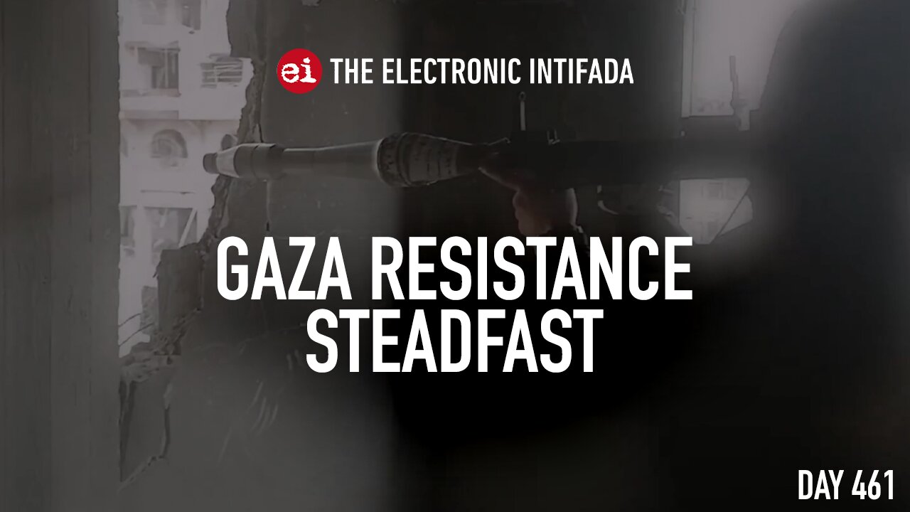 Gaza resistance steadfast, with Jon Elmer