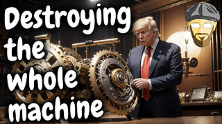 Trump has a chance to DESTROY the entire machine