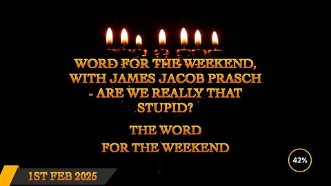 Word for the Weekend - Are We Really That Stupid?