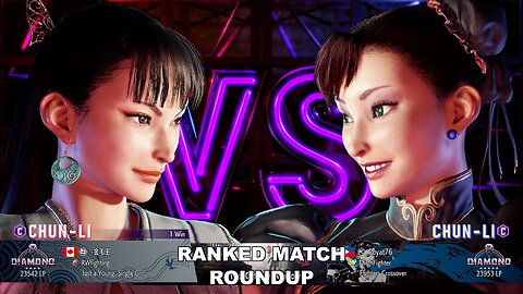 Kuya Kalbo SF6 Ranked Match Roundup. Chun Li 4 star Diamond Rank [Hori Fight Stick]