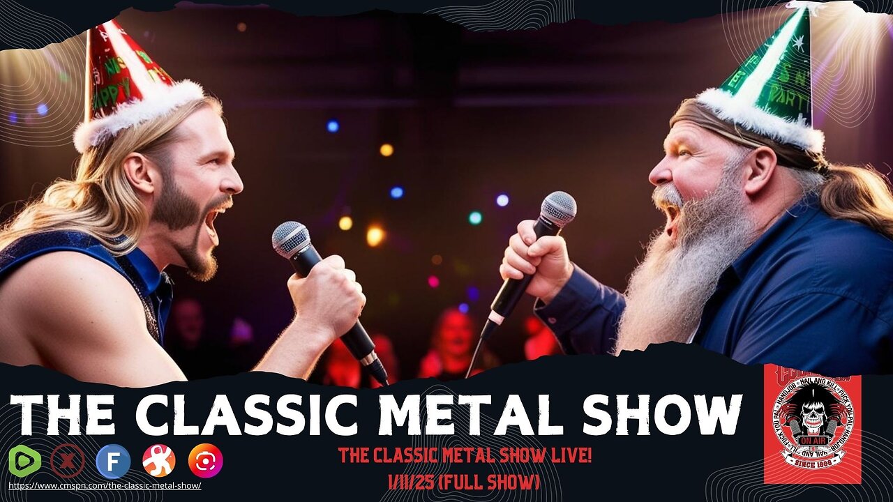 The Classic Metal Show LIVE! 1/11/25 (Full Show)