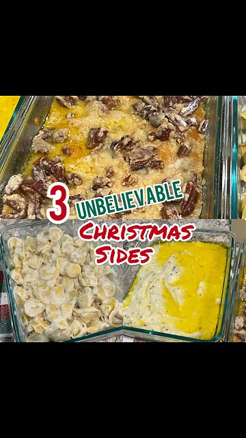 3 SIDE dish for the holiday recipes