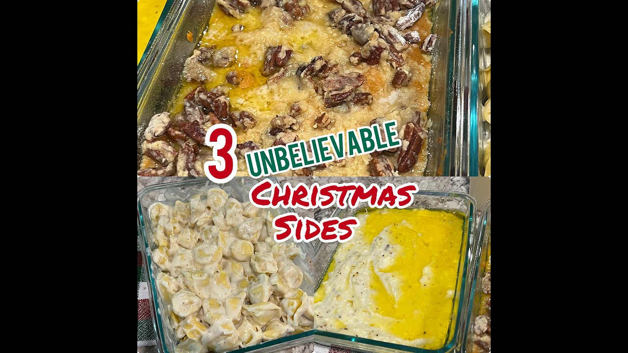 3 SIDE dish for the holiday recipes