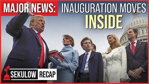 MAJOR NEWS: Inauguration Moves INSIDE