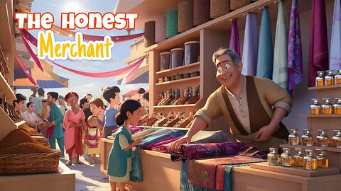 honest merchant story |urdu story | |islamic stories for kids|3d animated story| kids cartoon