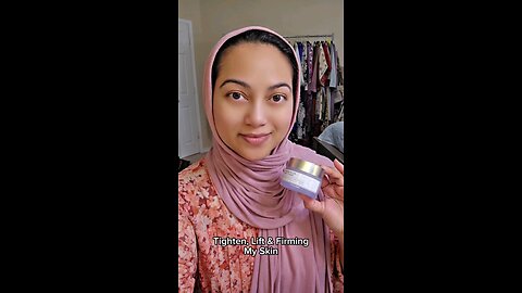 Tighten, Lift & Firming My Face, Neck and Chest using this cream