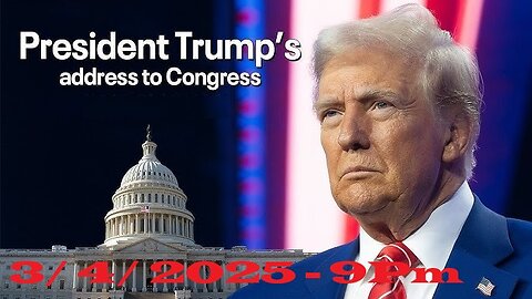 President Trump Address to Joint Session of Congress - 9PM (Full Episode) | March 4, 2025