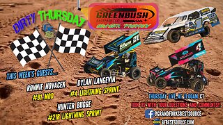 DIRTY THURSDAY - with Lightning Sprints #4, Dylan Langevin & #21B, Hunter Bugge