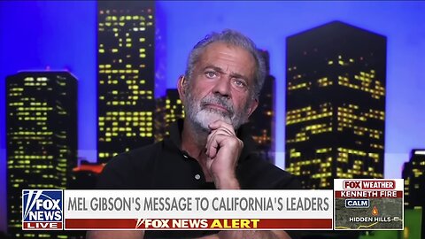 Reporter Wasn`t Ready For Mel Gibson`s Response During Live Broadcast