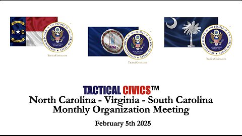 Feb 2025 Regional Business Meeting NC, SC & VA
