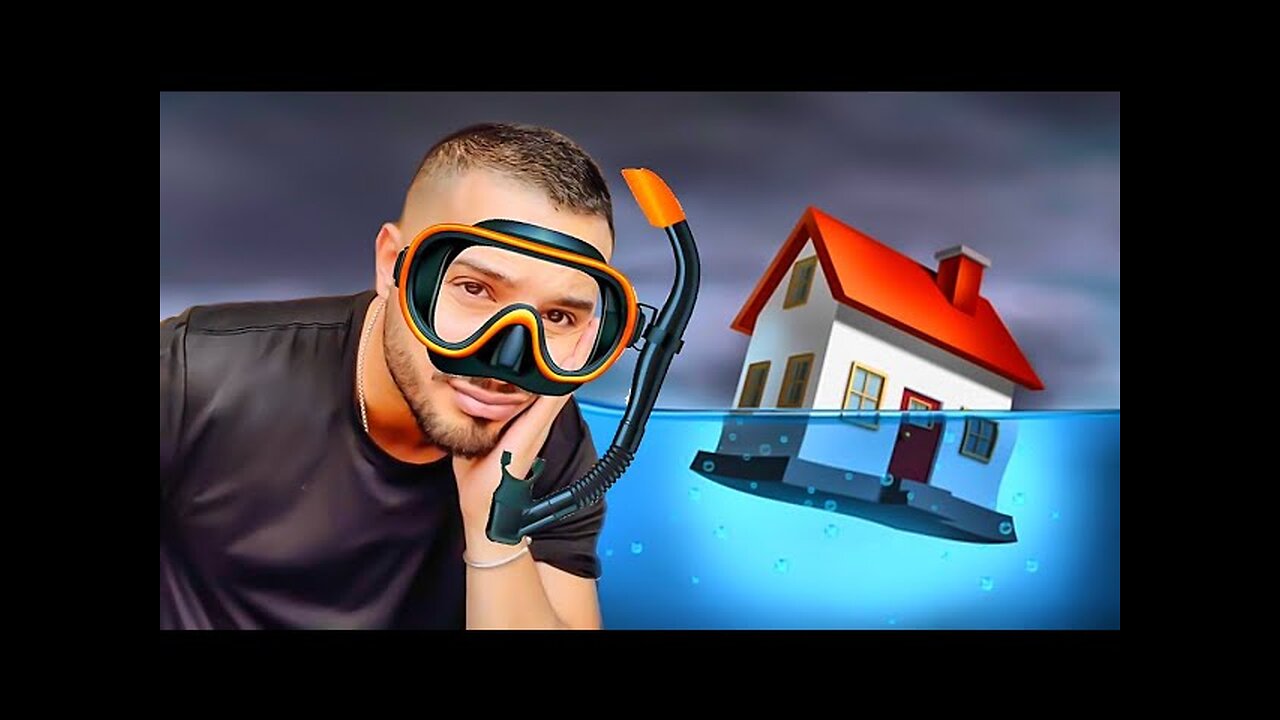 YOU NEED SCUBA GEAR TO LIVE IN THIS HOUSE | House Flip Ep. 7